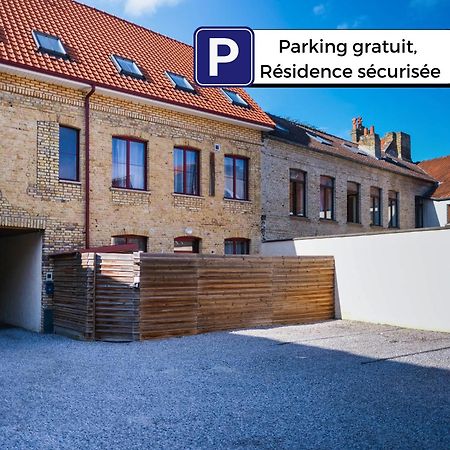 Sejour Detente A Saint-Omer - Jacuzzi Prive, Terrasse, Centre-Ville Et Parking Gratuit Exteriör bild
